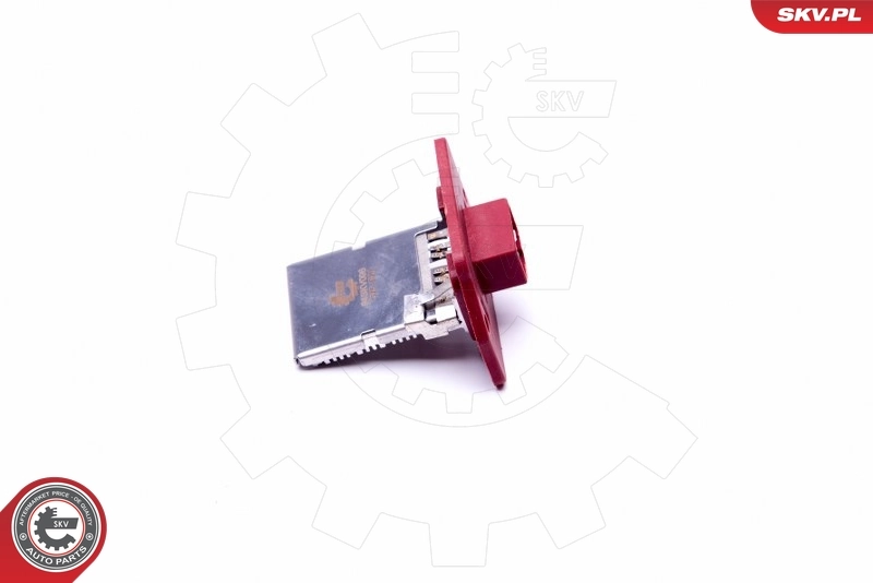 Resistor, interior blower